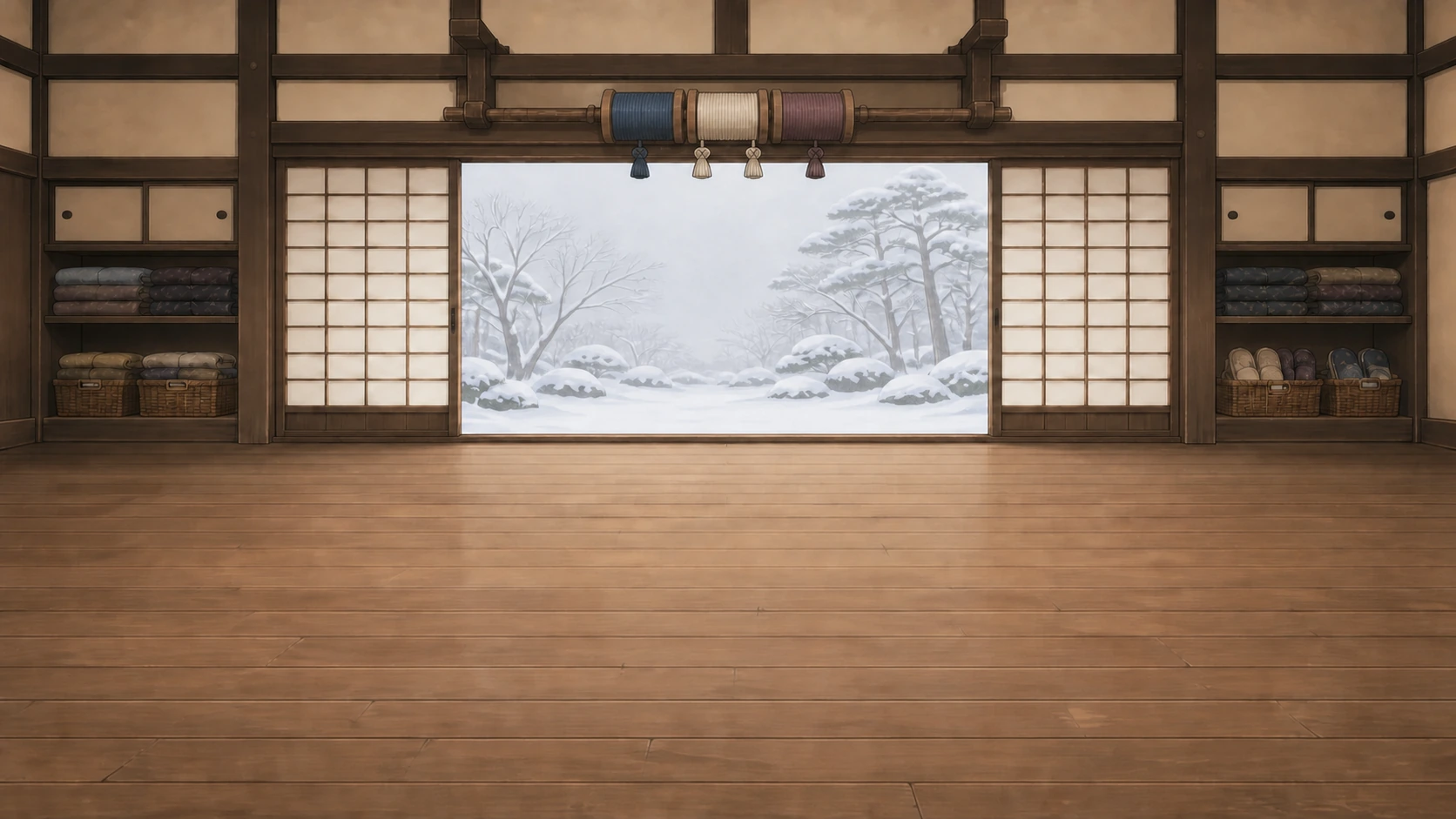 雪見書院の大広間