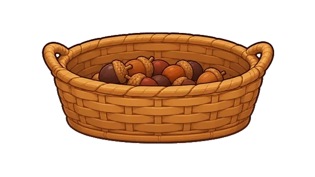 どんぐりのかご