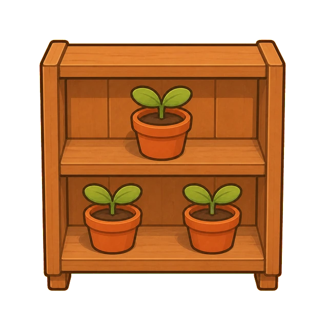 植木鉢の棚