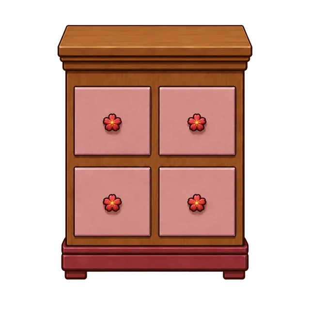 花つまみのたんす