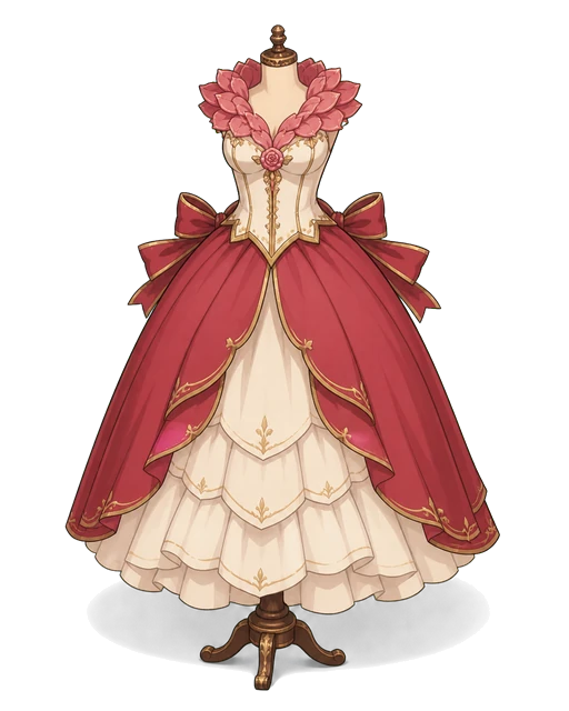 薔薇襟の舞踏衣